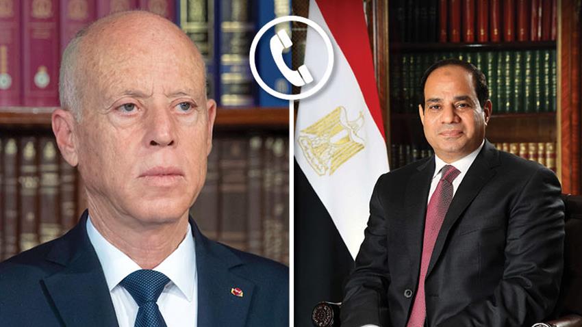 Presidentes da Tun&iacute;sia e do Egipto discutem la&ccedil;os bilaterais e quest&otilde;es regionais