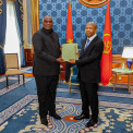Presidente da Rep&uacute;blica, Jo&atilde;o Louren&ccedil;o, recebeu mensagem do seu hom&oacute;logo da G&acirc;mbia, Adama Barrow