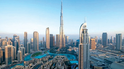Um pormenor de Dubai