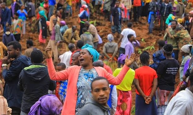 Deslizamento de terra mata mais de 10 pessoas no norte da Eti&oacute;pia