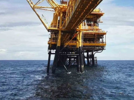 Plataforma petrol&iacute;fera - DR
