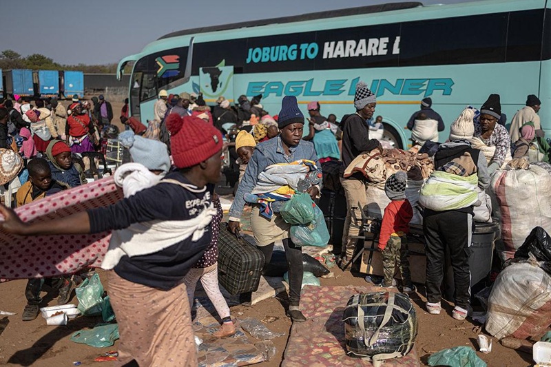 &Aacute;frica do Sul: mais de 178 mil imigrantes deixaram o pa&iacute;s