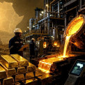 Guin&eacute; pro&iacute;be exporta&ccedil;&atilde;o de ouro bruto e exige refina&ccedil;&atilde;o no pa&iacute;s