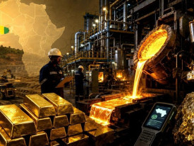 Guin&eacute; pro&iacute;be exporta&ccedil;&atilde;o de ouro bruto e exige refina&ccedil;&atilde;o no pa&iacute;s - DR