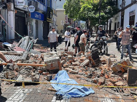N&uacute;mero de mortos no sismo na Col&ocirc;mbia sobe para mais de duas centenas - DR