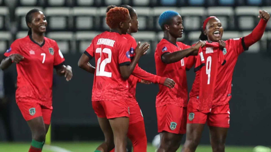 Jogadoras do Malawi festejam apuramento para a final 