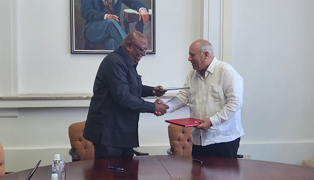 Memorando de entendimento no dom&iacute;nio da cultura entre Angola e Cuba 