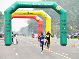 Maratona Internacional de Brazzaville re&uacute;ne atletas nacionais e estrangeiros - DR