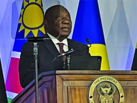 Presidente sul-africano, Ciryl Ramaphosa - DR