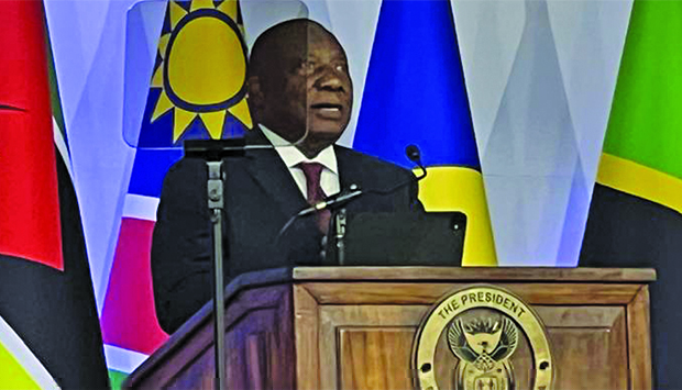 Presidente sul-africano, Ciryl Ramaphosa