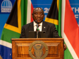 Ramaphosa pede desculpas por actos de viol&ecirc;ncia contra estrangeiros - DR