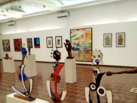 Exposi&ccedil;&atilde;o de arte angolana  - DR