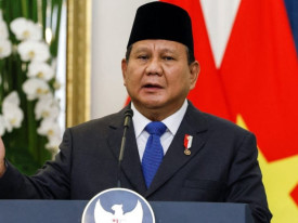 Presidente da Rep&uacute;blica da Indon&eacute;sia, Prabowo Subianto - DR