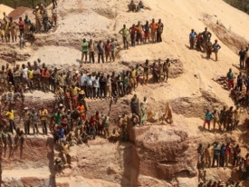 Desabamento de mina de ouro na RCA provoca mais de 100 mortos - DR