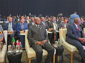 Participantes na Cimeira da SADC, em Durban, &Aacute;frica do Sul - DR
