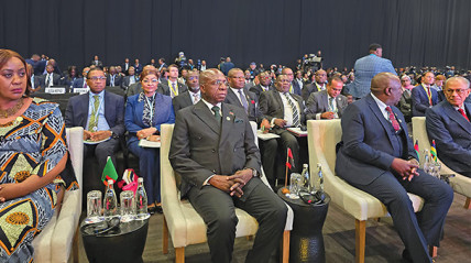 Participantes na Cimeira da SADC, em Durban, &Aacute;frica do Sul