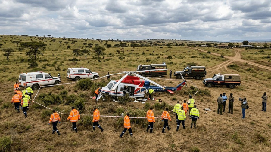 Acidente de helic&oacute;ptero mata sete pessoas durante viagem tur&iacute;stica