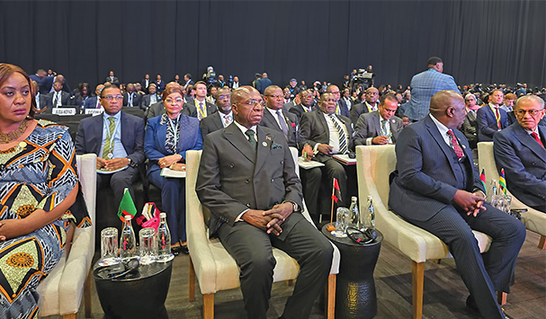 Participantes na Cimeira da SADC, em Durban, &Aacute;frica do Sul