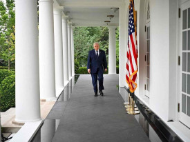 Trump enfrenta dificuldades na condu&ccedil;&atilde;o da sua agenda internacional - DR