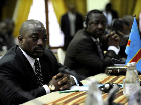 Joseph Kabila continua no centro do quotidiano pol&iacute;tico e judicial da RDC - DR