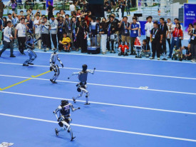 Jogos Mundiais de Rob&ocirc;s Humanoides decorrem em Pequim - DR