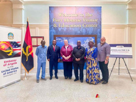 Angola participa nas celebra&ccedil;&otilde;es do African Landing  - DR