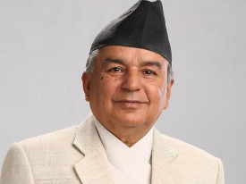 Presidente da Rep&uacute;blica Democr&aacute;tica Federal do Nepal, Ram Chandra Poudel - DR