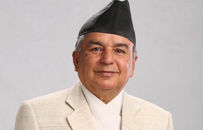 Presidente da Rep&uacute;blica Democr&aacute;tica Federal do Nepal, Ram Chandra Poudel