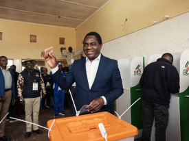 Presidente eleito da Z&acirc;mbia toma posse ter&ccedil;a-feira  em Lusaka - DR