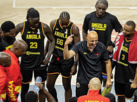 Selec&ccedil;&atilde;o Nacional angolana s&eacute;nior masculina de basquetebol  - DR