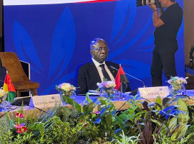 Ministro das Rela&ccedil;&otilde;es Exteriores, T&eacute;te Ant&oacute;nio, participa nas celebra&ccedil;&otilde;es do 65&ordm; anivers&aacute;rio da Primeira Confer&ecirc;ncia do Movimento dos Pa&iacute;ses N&atilde;o Alinhados - MIREX