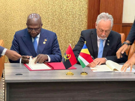 Seychelles e Angola refor&ccedil;am coopera&ccedil;&atilde;o na economia azul - DR
