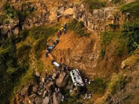 Pelo menos 25 pessoas morreram no acidente de via&ccedil;&atilde;o, ocorrido na ilha do Fogo, em Cabo Verde - DR