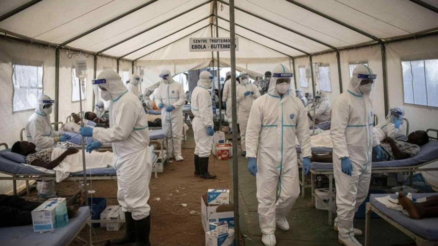 OMS instala mais de 500 tendas e amplia resposta ao &Eacute;bola na RDC