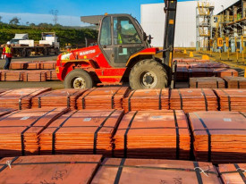 Exporta&ccedil;&otilde;es de cobre da RDC atingem n&iacute;veis recorde para os Estados Unidos - DR