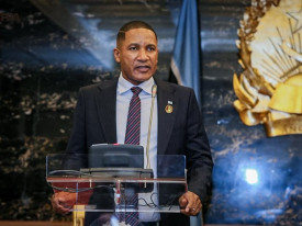 Presidente da Rep&uacute;blica do Botswana, Duma Gideon Boko - CIPRA