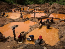 RCA encerra mina de ouro ap&oacute;s trag&eacute;dia que causou mais de 100 mortos - DR