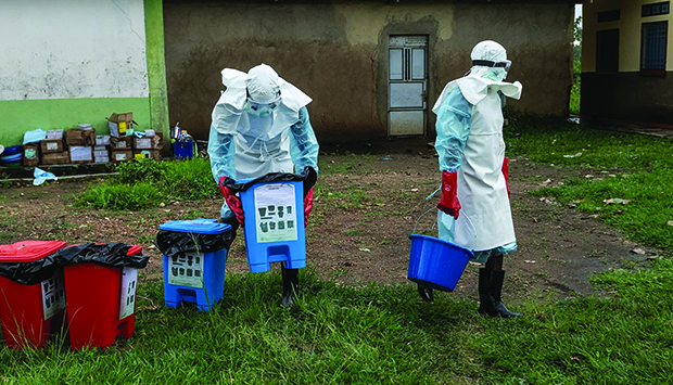 Aumenta n&uacute;mero de zonas afectadas pelo &Eacute;bola na RDC 