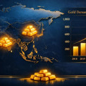Compras de ouro pela China aceleram durante Agosto