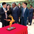 Presidente do Parlamento, Ad&atilde;o de Almeida, na China