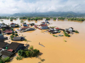 Chuvas provocam inunda&ccedil;&otilde;es no Vietname e afectam mais de 16 mil habita&ccedil;&otilde;es - DR