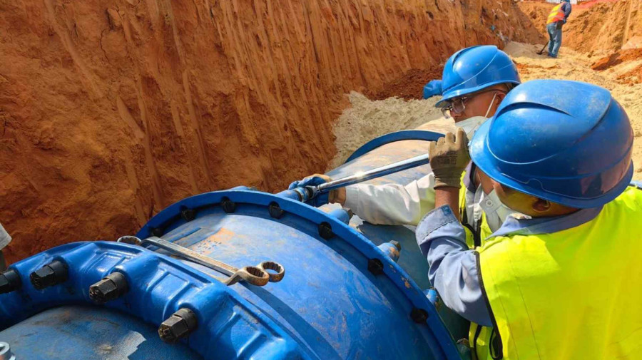 Obras do projecto Bita em Luanda 