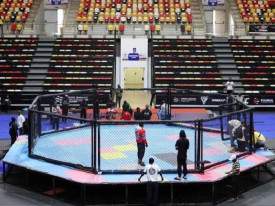 Angola conquista medalhas em Mundial de MMA disputado no pavilh&atilde;o do Kilamba, em Luanda - DR
