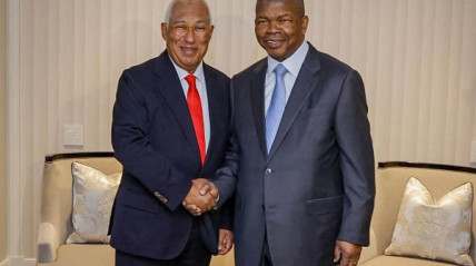 Presidente da Rep&uacute;blica, Jo&atilde;o Louren&ccedil;o, recebeu, em Nova Iorque, o presidente do Conselho Europeu, Ant&oacute;nio Costa