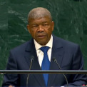 Presidente da Rep&uacute;blica, Jo&atilde;o Louren&ccedil;o, discursa na octog&eacute;sima primeira sess&atilde;o da Assembleia Geral das Na&ccedil;&otilde;es Unidas