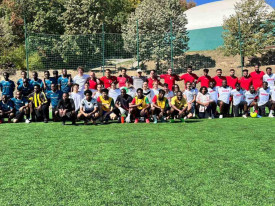 Equipas participantes no Torneio de Futsal alusivo ao Dia da H&eacute;roi Nacional  - Cedida