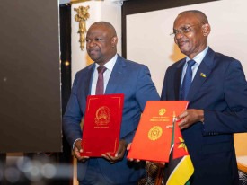 Assinatura de acordo entre Angola e Mo&ccedil;ambique  - MININT