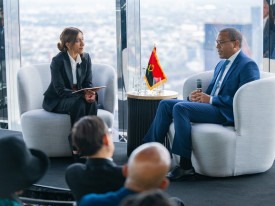 Ministro de Estado para Coordena&ccedil;&atilde;o Econ&oacute;mica, Jos&eacute; de Lima Massano, no Forbes &Aacute;frica Day 2026, realizado em Nova Iorque (Estados Unidos da Am&eacute;rica) - DR