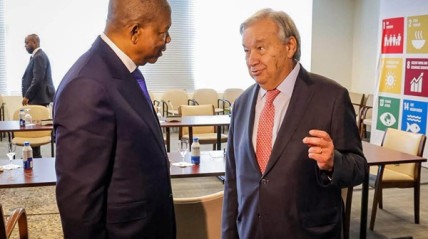 Presidente da Rep&uacute;blica, Jo&atilde;o Louren&ccedil;o, manteve um encontro com o Secret&aacute;rio-Geral da ONU, Ant&oacute;nio Guterres, em Nova Iorque