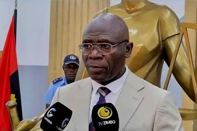 Paulino Gaspar C&acirc;ndido, presidente do Tribunal da Comarca de Luanda 